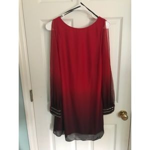 Red/Black Ombré Dress from Macy’s